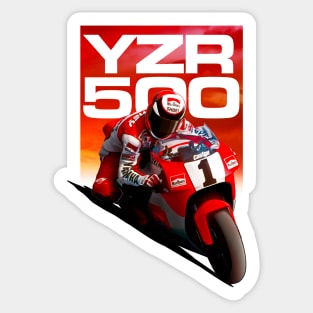 YZR500 Sticker